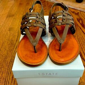 Brand new 1 State sandals.